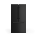 Thor Kitchen - Gordon Ramsay Collection 36" 20.3 Cu. Ft. Matte Black Counter-Depth French Door Refrigerator with Ice Maker - RF3621CTD00