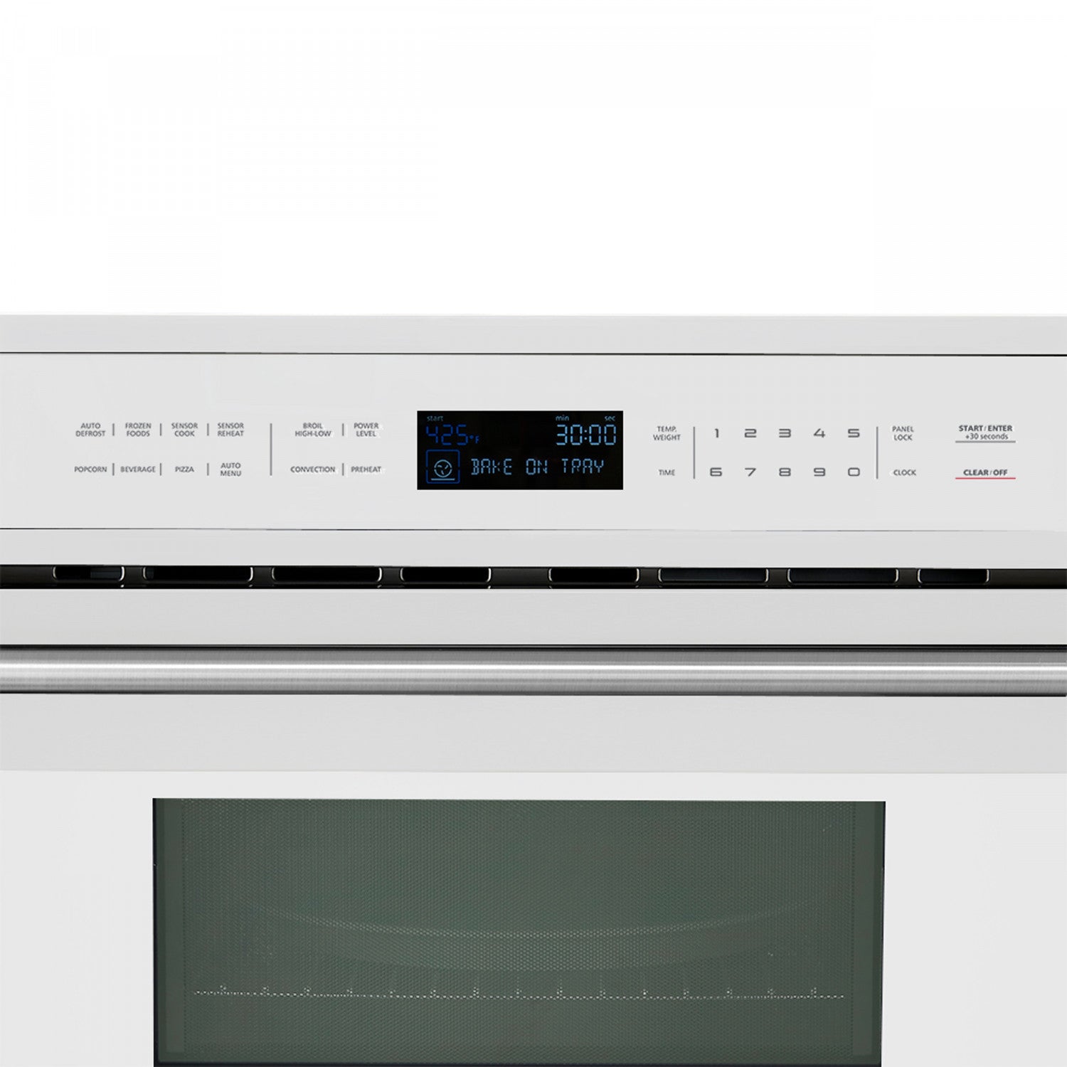 Forno Oliena White 30" Built-In Microwave Convection Oven (1.6 Cu. Ft.) - FMWDR3093-30WHT