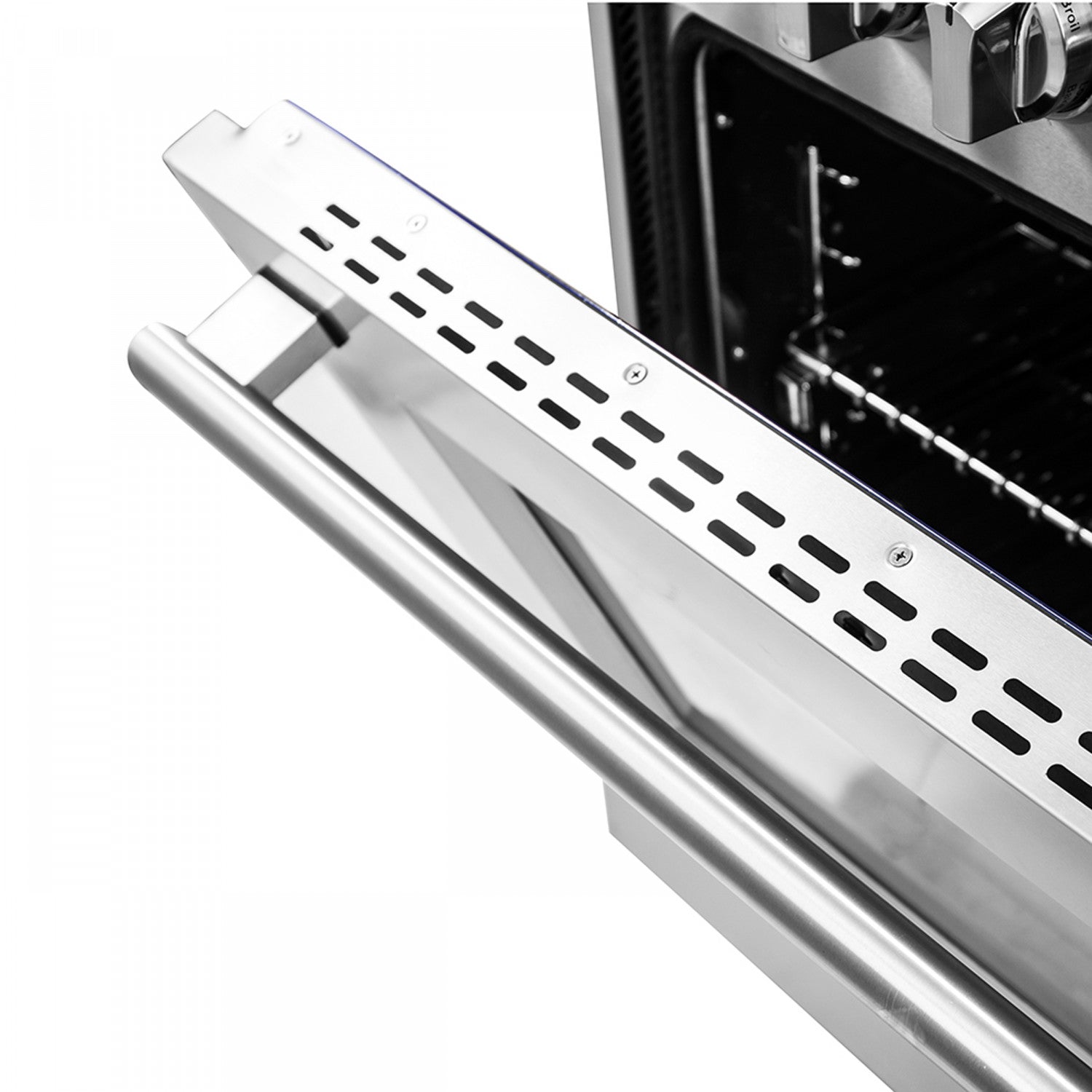 Forno Massimo 48" Stainless Steel Freestanding Double Oven Gas Range with Air Fry (6.58 Cu. Ft.) - FFSGS6239-48