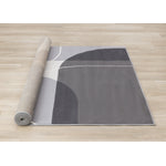 Functional Contemporary Area Rug - Grey - 8' X 11'