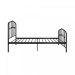 Novogratz Bushwick Metal Platform Twin Bed - Black