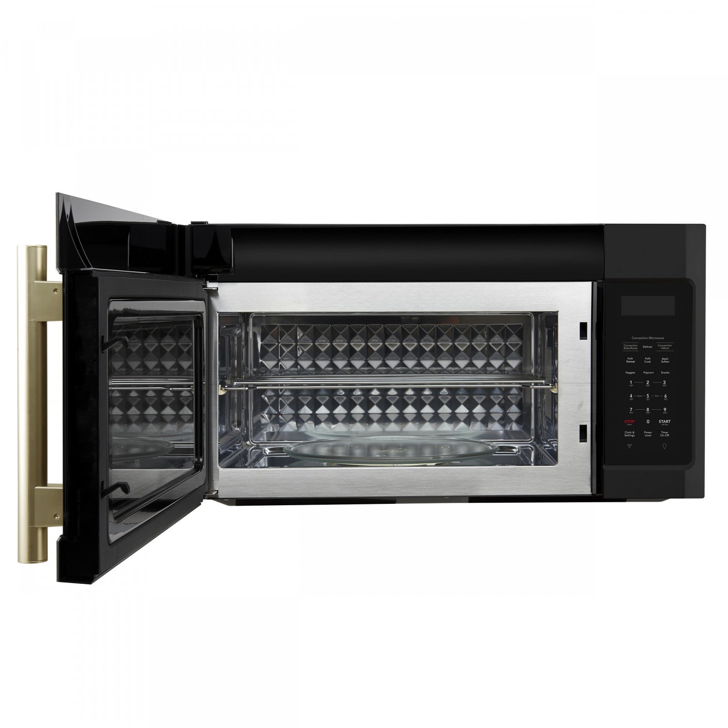 Forno Fornace Black 300 CFM Over-the-Range Convection Microwave (1.5 Cu. Ft.) - FOTR3038-30BLK