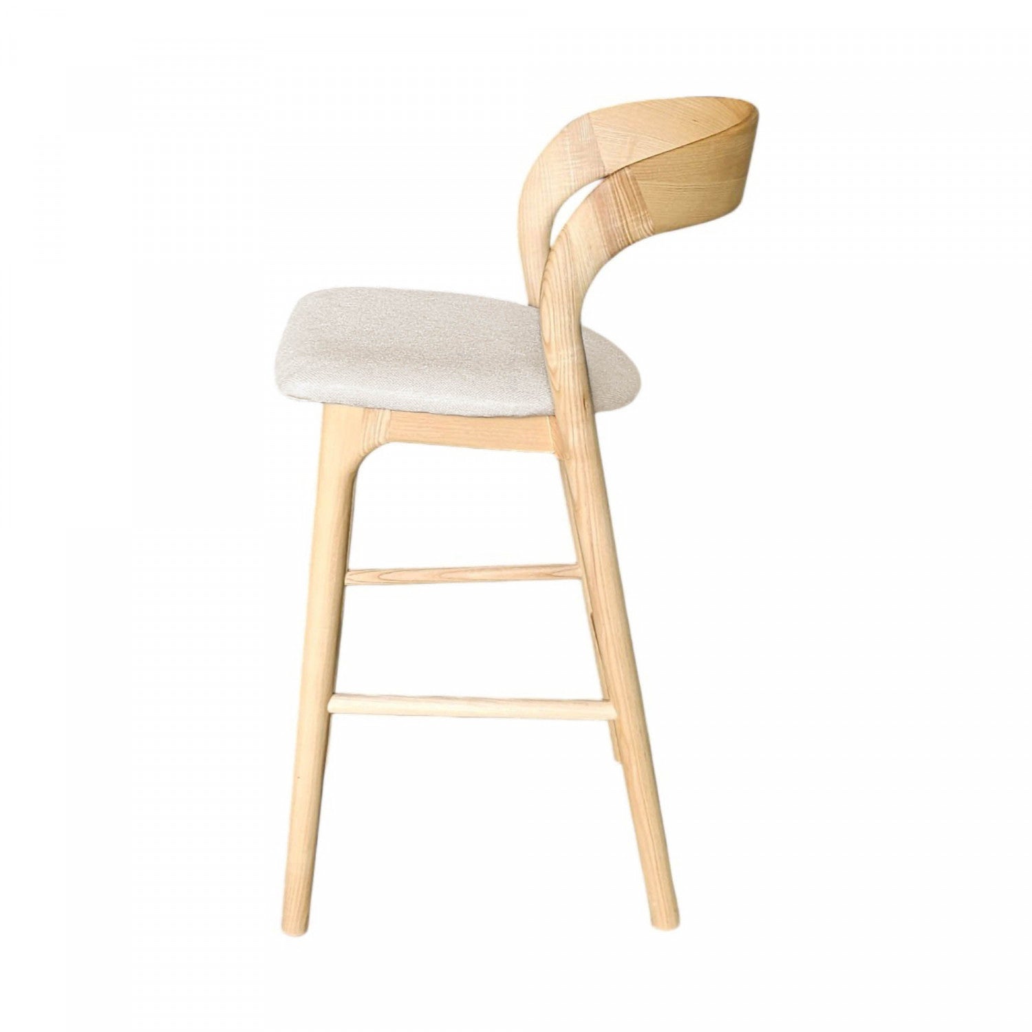Brivonne Counter Stool - Natural Frame