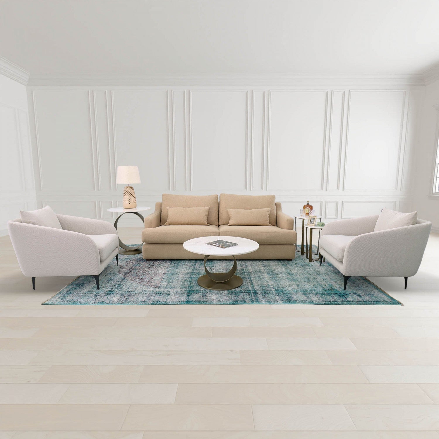 Castlin Table Lamp - Beige