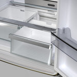 Forno Luigi White French Door Refrigerator (18 Cu. Ft.) - FFFFD1791-33WHT