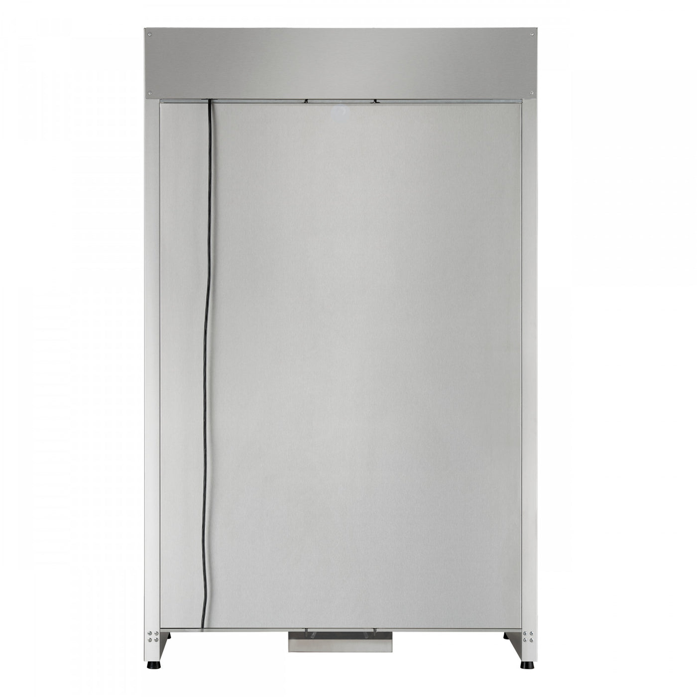 Forno Abruzzo 48" Stainless Steel 102 Bottle Dual Zone Wine Cellar with Clear Holders (24 Cu. Ft.) - FWCDR6611-48S