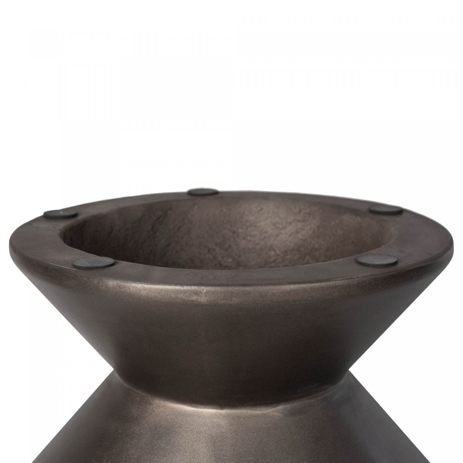 Gavrin Inverted Side Table - Bronze