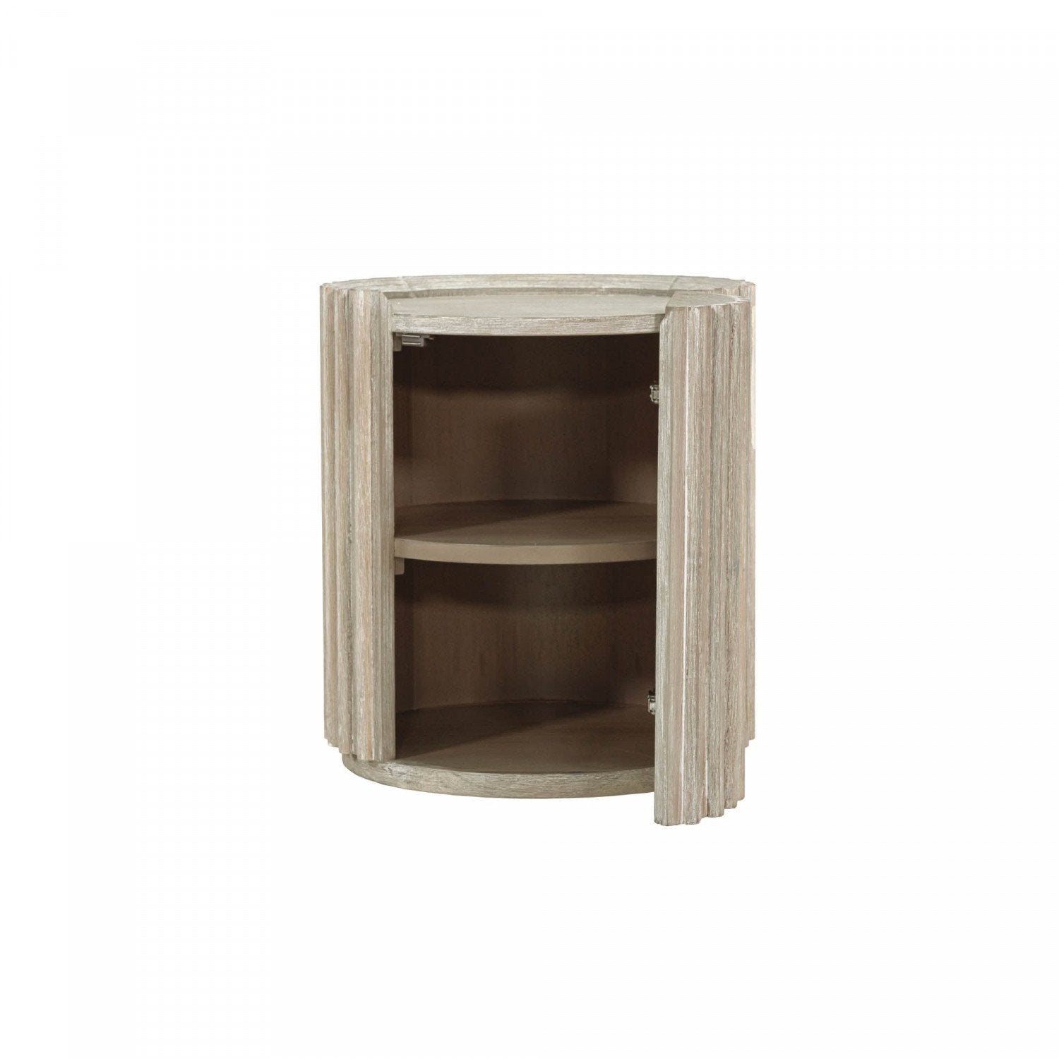 Humbach Side Table - White Washed Natural