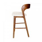 Brivonne Counter Stool - Walnut Frame