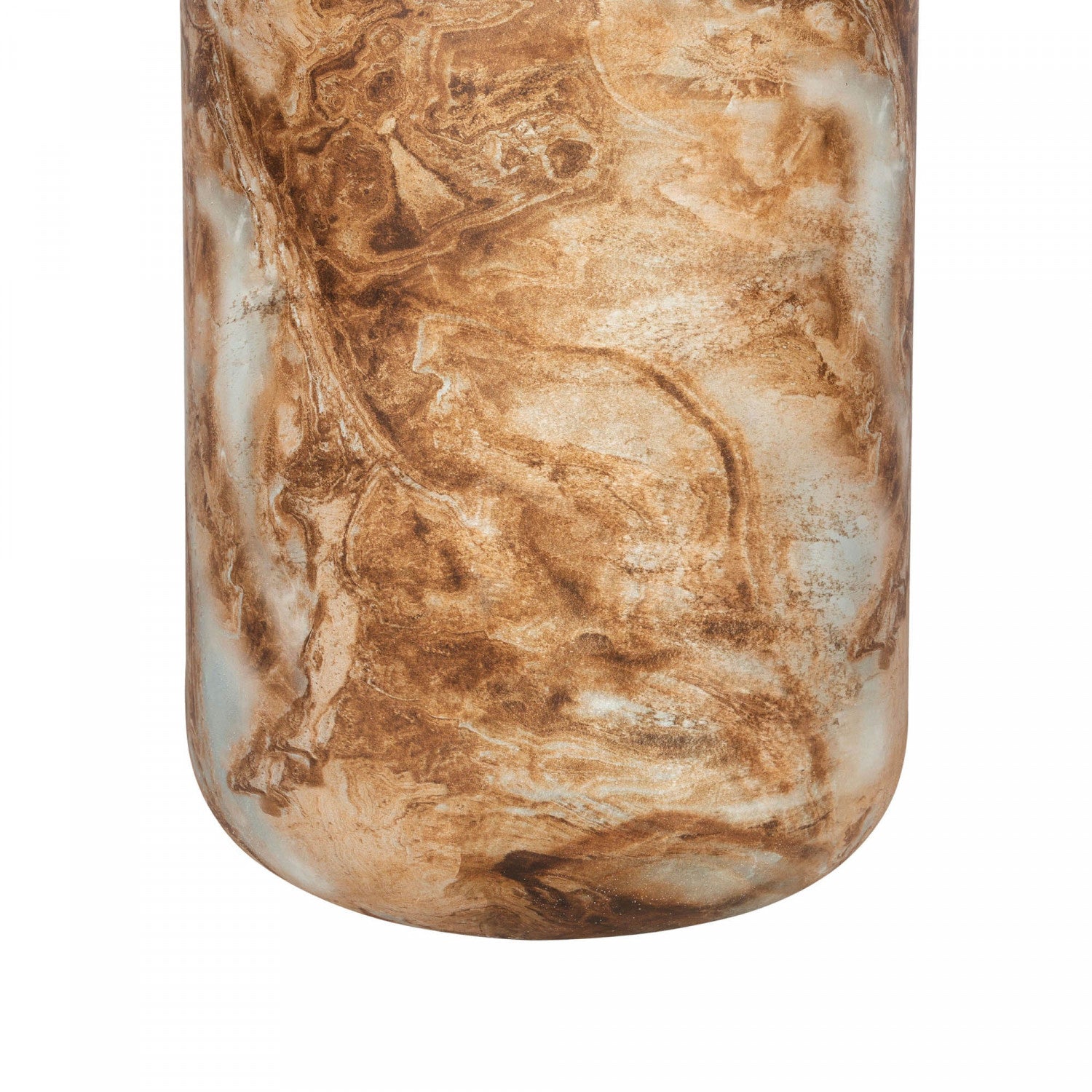 Vanderoy Side Table - Beige/Brown