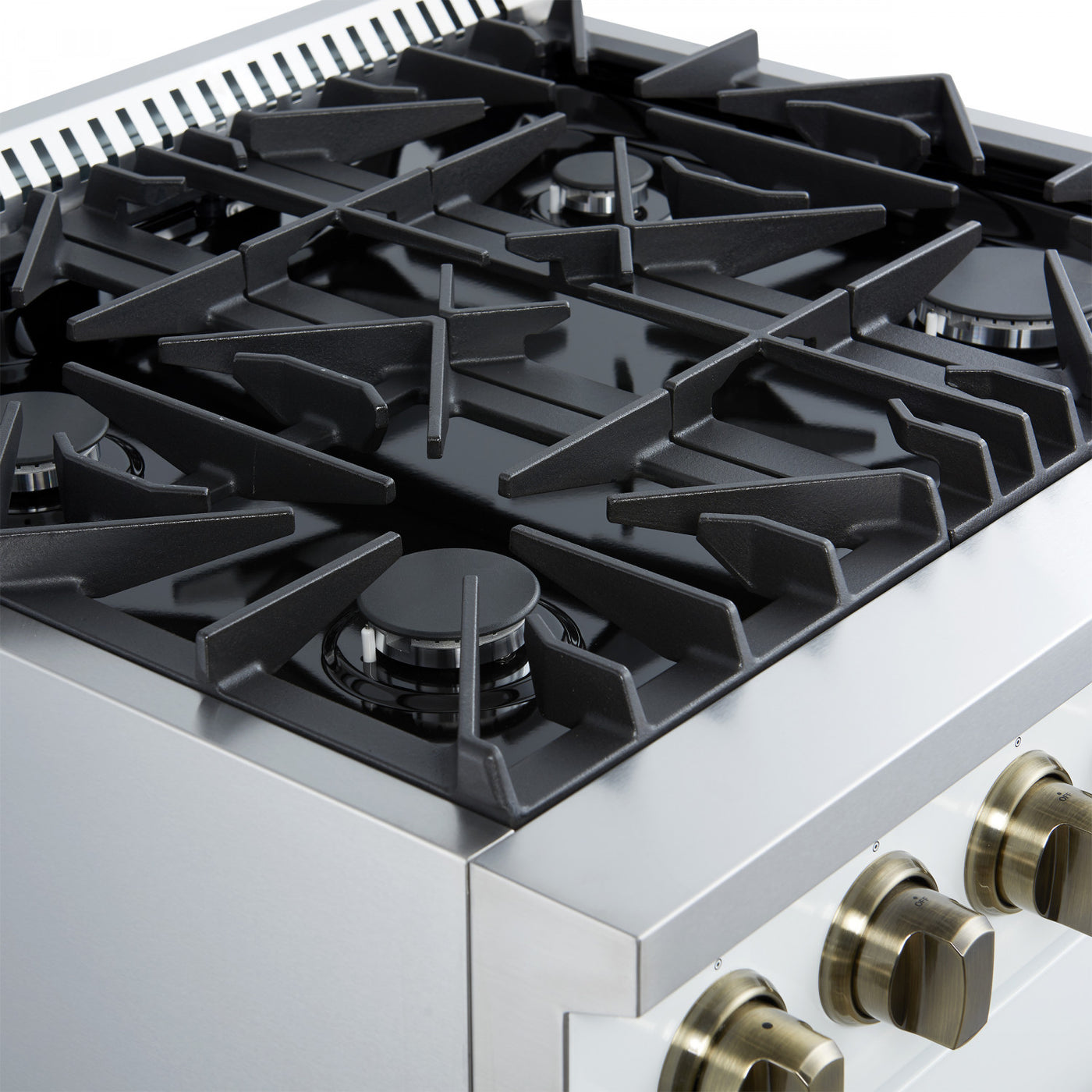 Forno Marco 30" White Freestanding Gas Range (4.32 Cu. Ft.) - FFSGS6277-30WHT