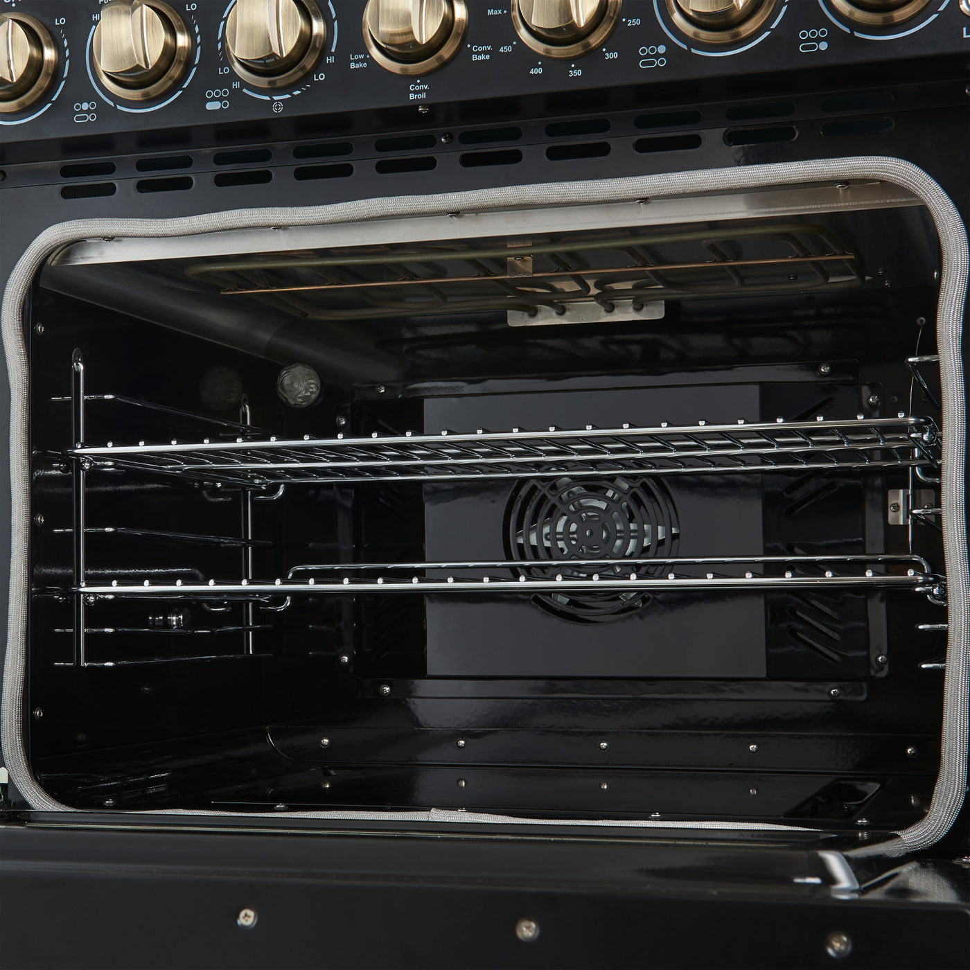 Forno Paolo Black Freestanding Electric Range With True Convection (4.38 Cu. Ft.) - FFSEL6011-30BLK