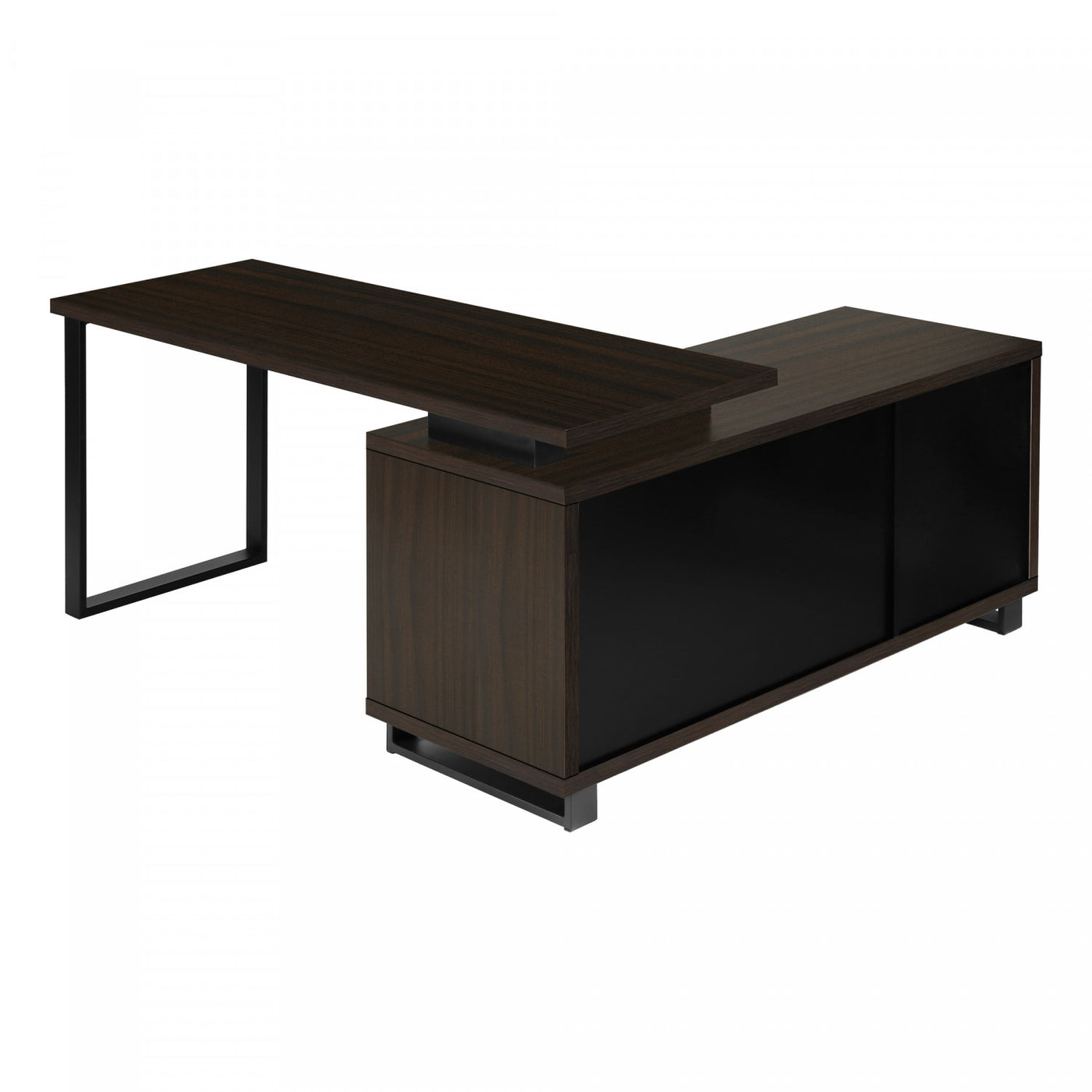 Runo Desk - Espresso Brown