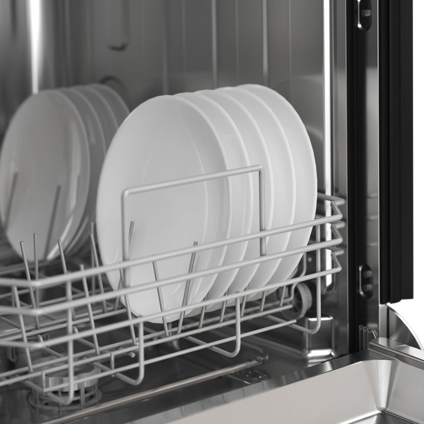 Forno Polo 18" Stainless Steel Built-in Front Control Dishwasher (52 dBa) - FDWBI8041-18S