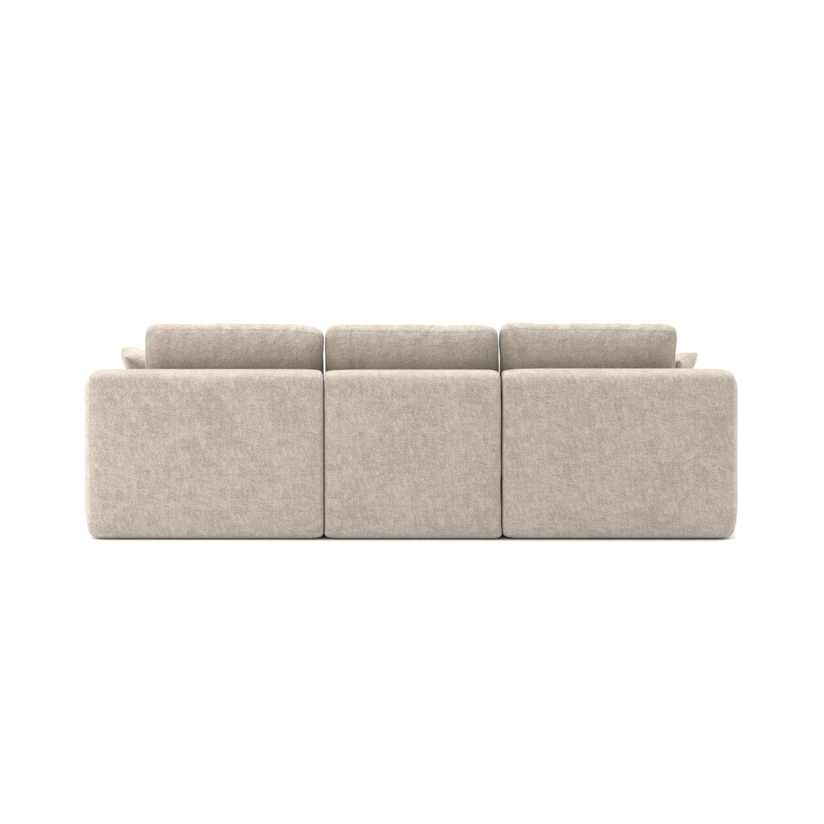 Soho All Foam Sectional - Beige