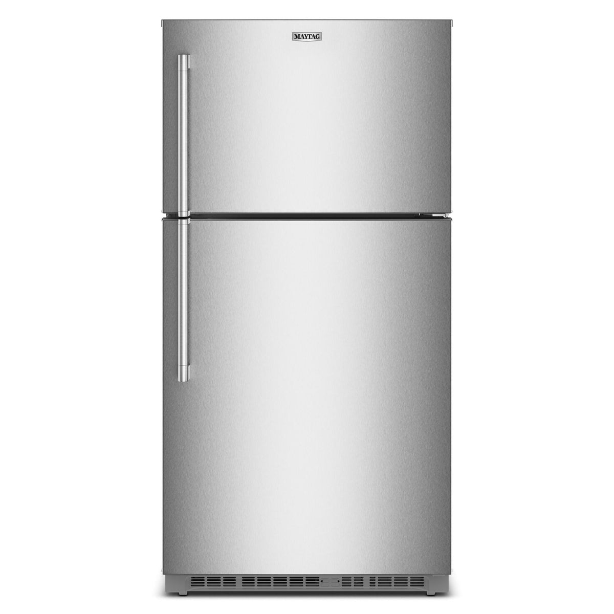 Maytag 33" 21.0 Cu. Ft. Fingerprint-Resistant Stainless Steel Top Freezer Refrigerator – MRTX7621TZ