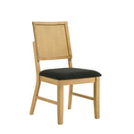 Madelyn Dining Side Chair - Natural Pine, Black