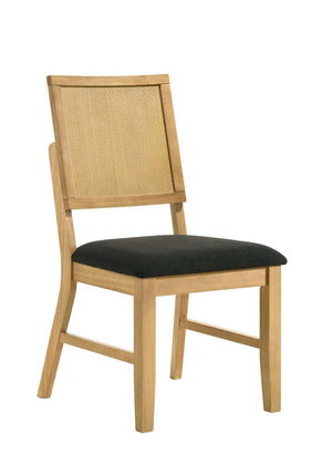 Madelyn Dining Side Chair - Natural Pine, Black