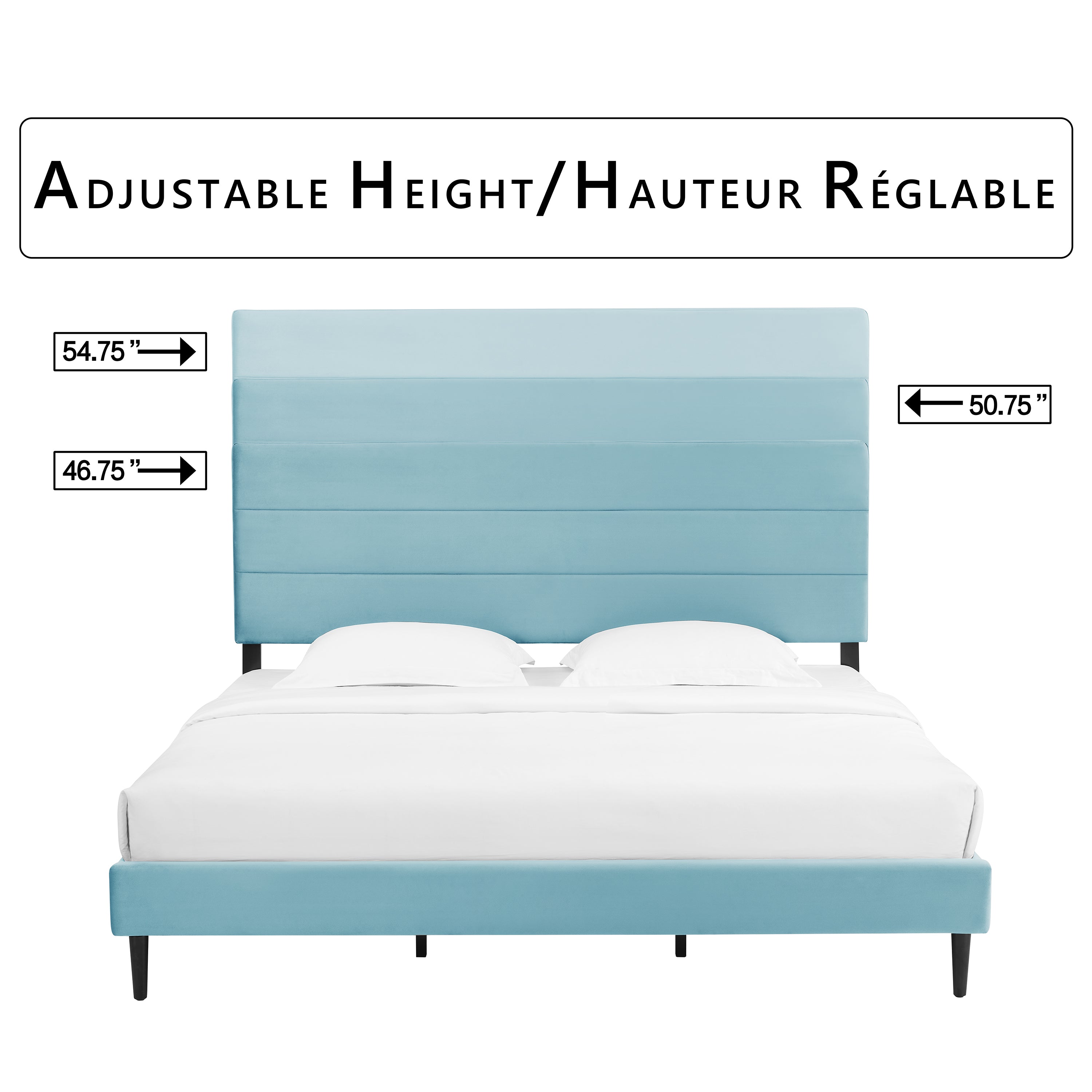 Nori 3-Piece King Bed - Teal