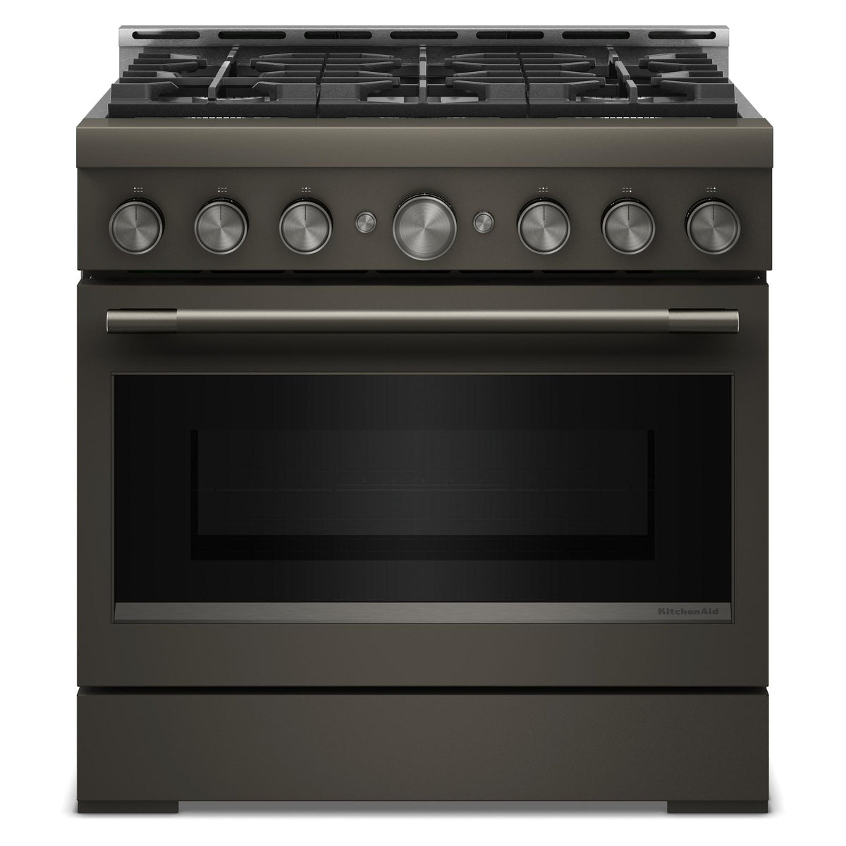 KitchenAid Black Ore Slide-In Gas Range (5 cu. ft.) - KFGS936SBE
