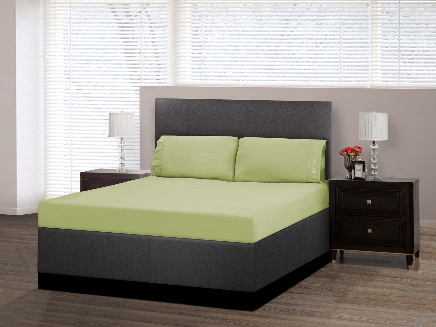 Nilus Twin Sheet Set - Sage