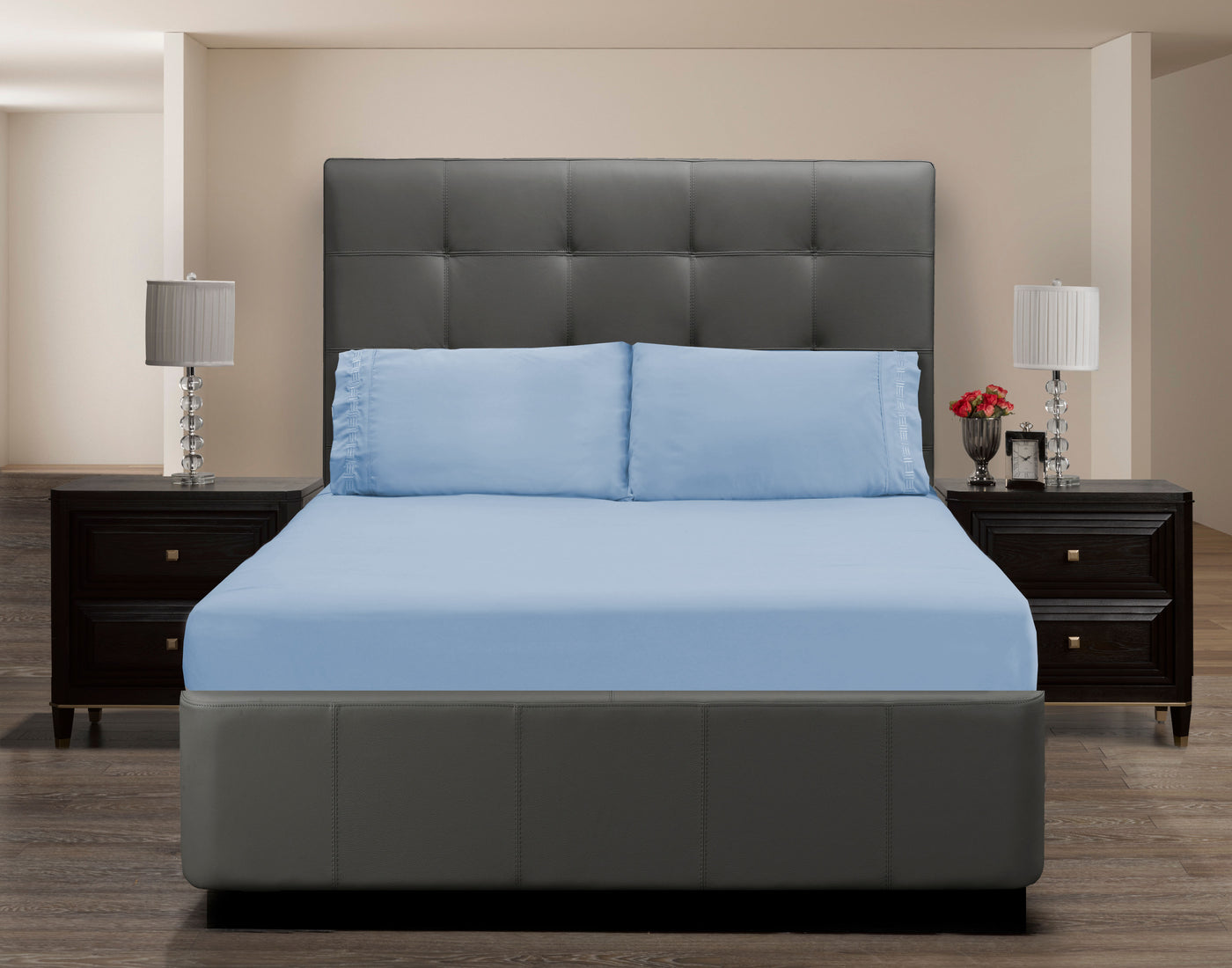 Nilus Twin Sheet Set - Blue