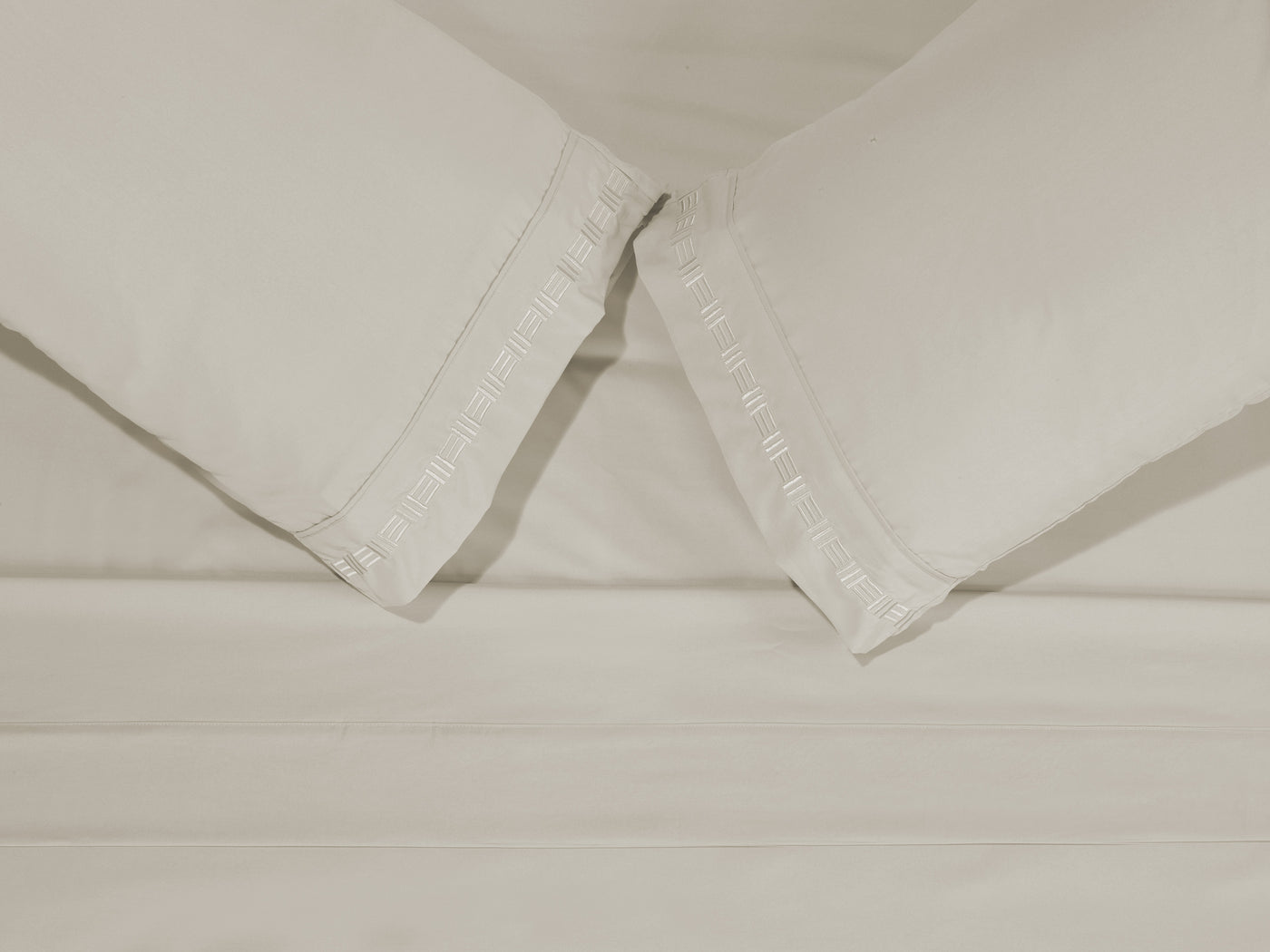 Nilus Twin Sheet Set - Bone