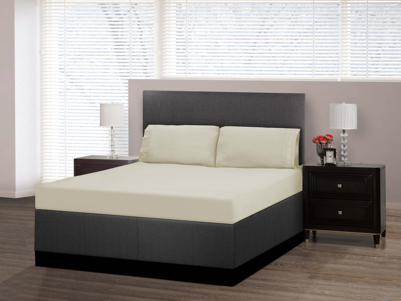 Nilus Twin Sheet Set - Bone