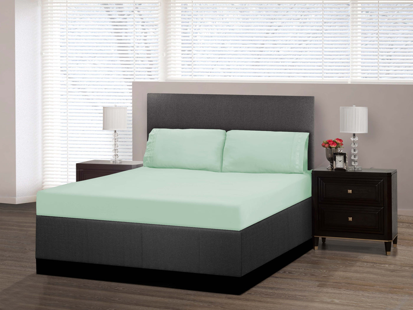 Nilus Twin Sheet Set - Light Green