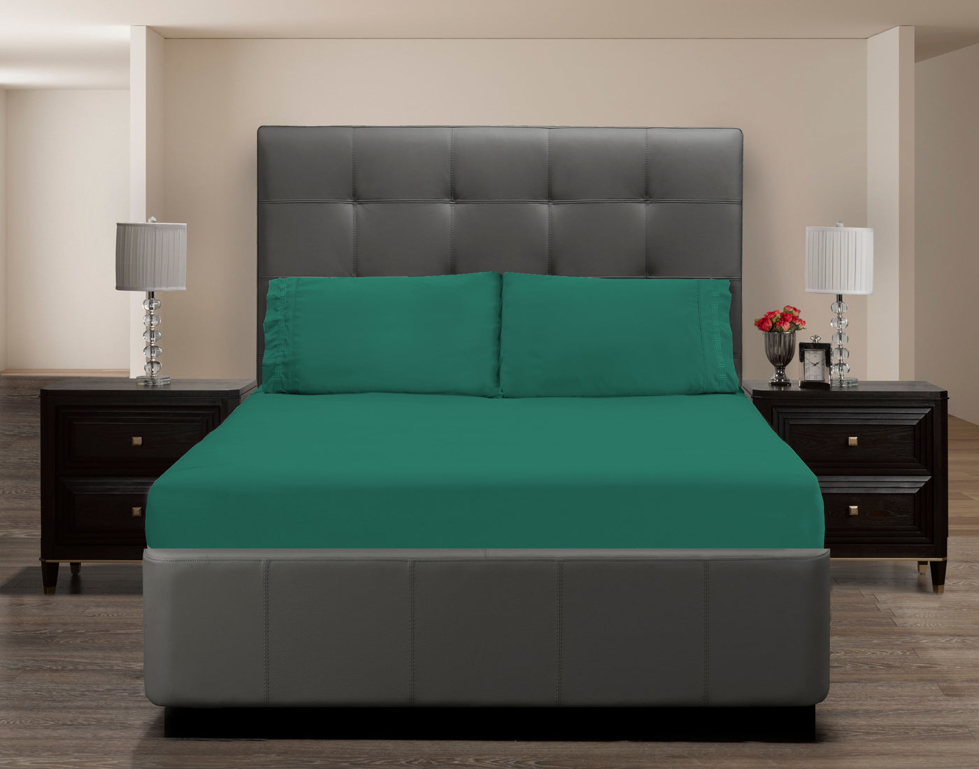 Nilus Queen Sheet Set - Teal