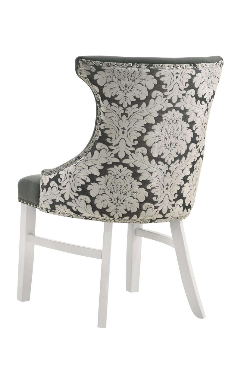 Silvia Dining Chair White, Grey Leon's