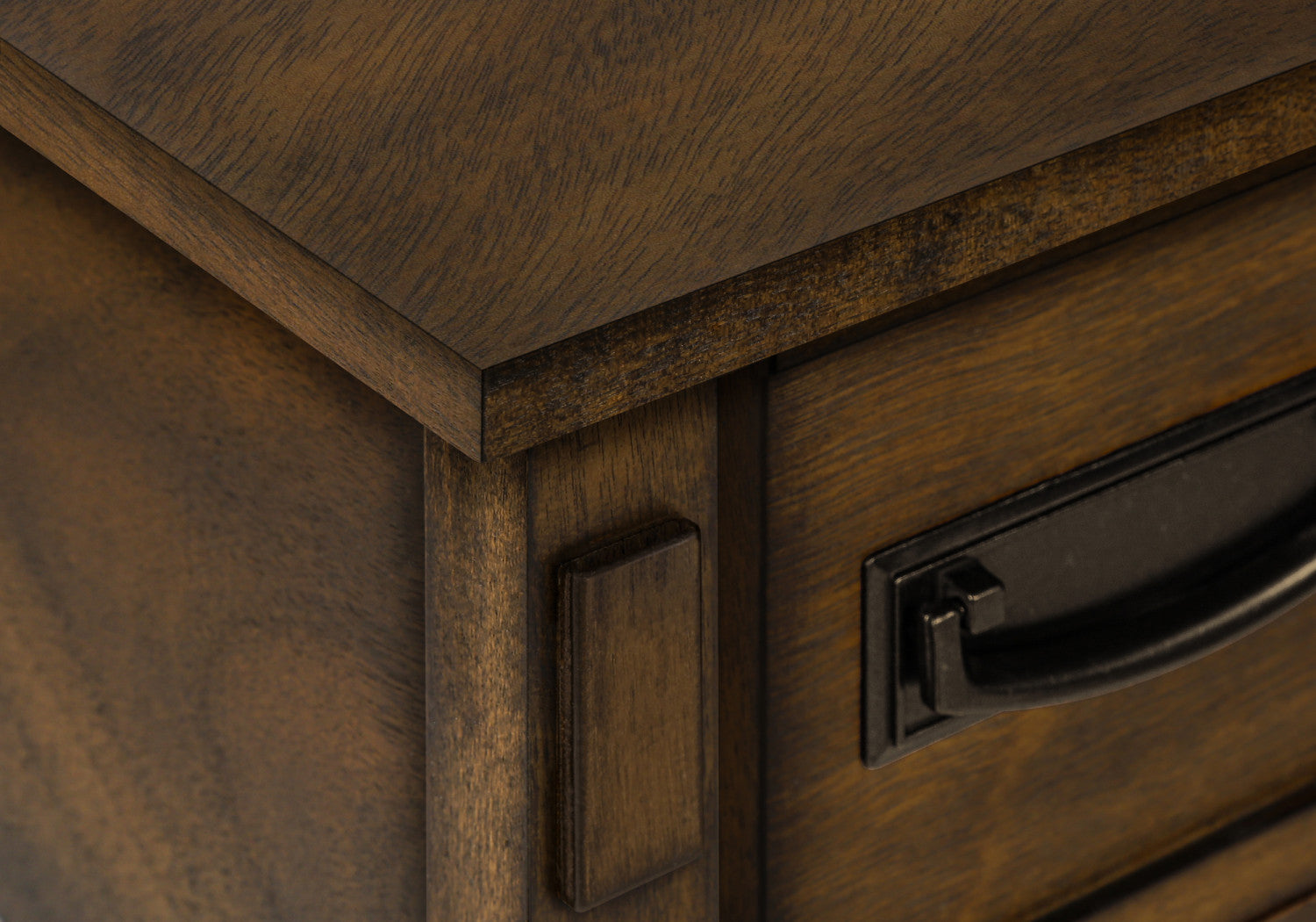 Aurea Side Table - Walnut