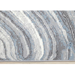 Functional Modern Area Rug - 5' X 8' - Blue/Grey