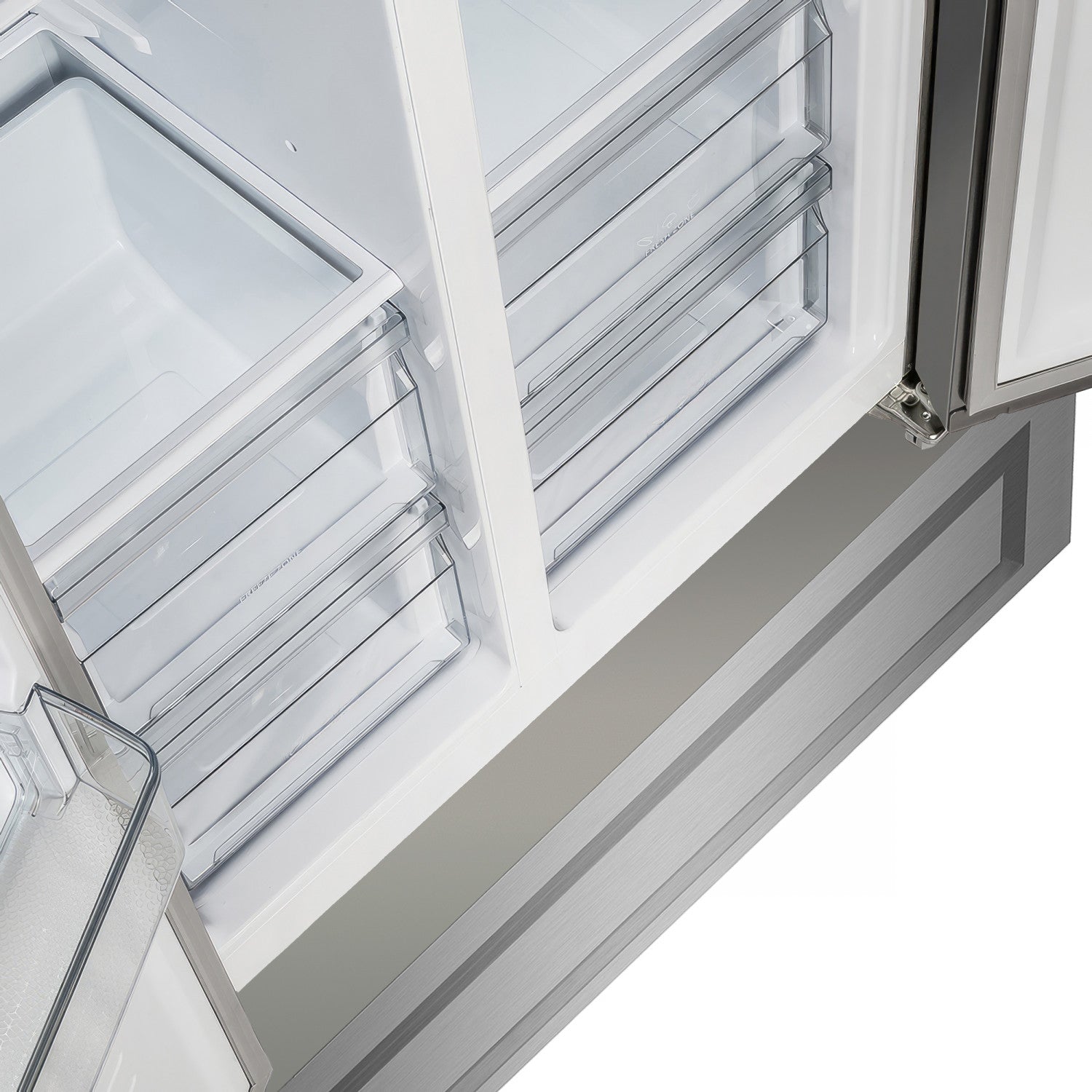 Forno Salerno 33" 15.6 Cu.Ft. Stainless Steel Built-in Side-by-Side Refrigerator - FFRBI1805-37MG