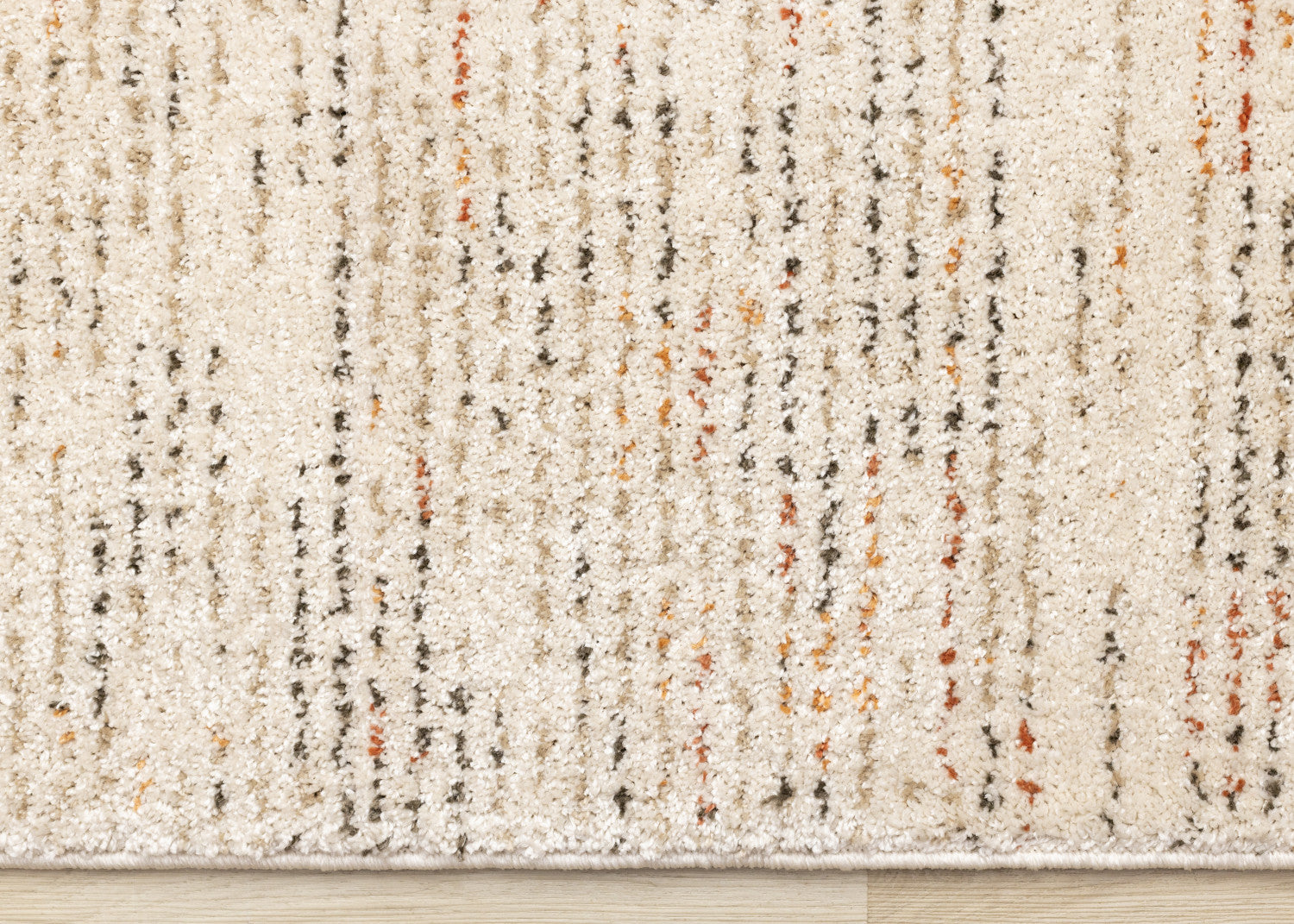 Halle Casual Contemporary Abstract Area Rug - Cream Terra - 8' X 11'