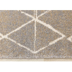 Halle Casual Contemporary Trellis Area Rug - Greige Cream - 8' X 11'