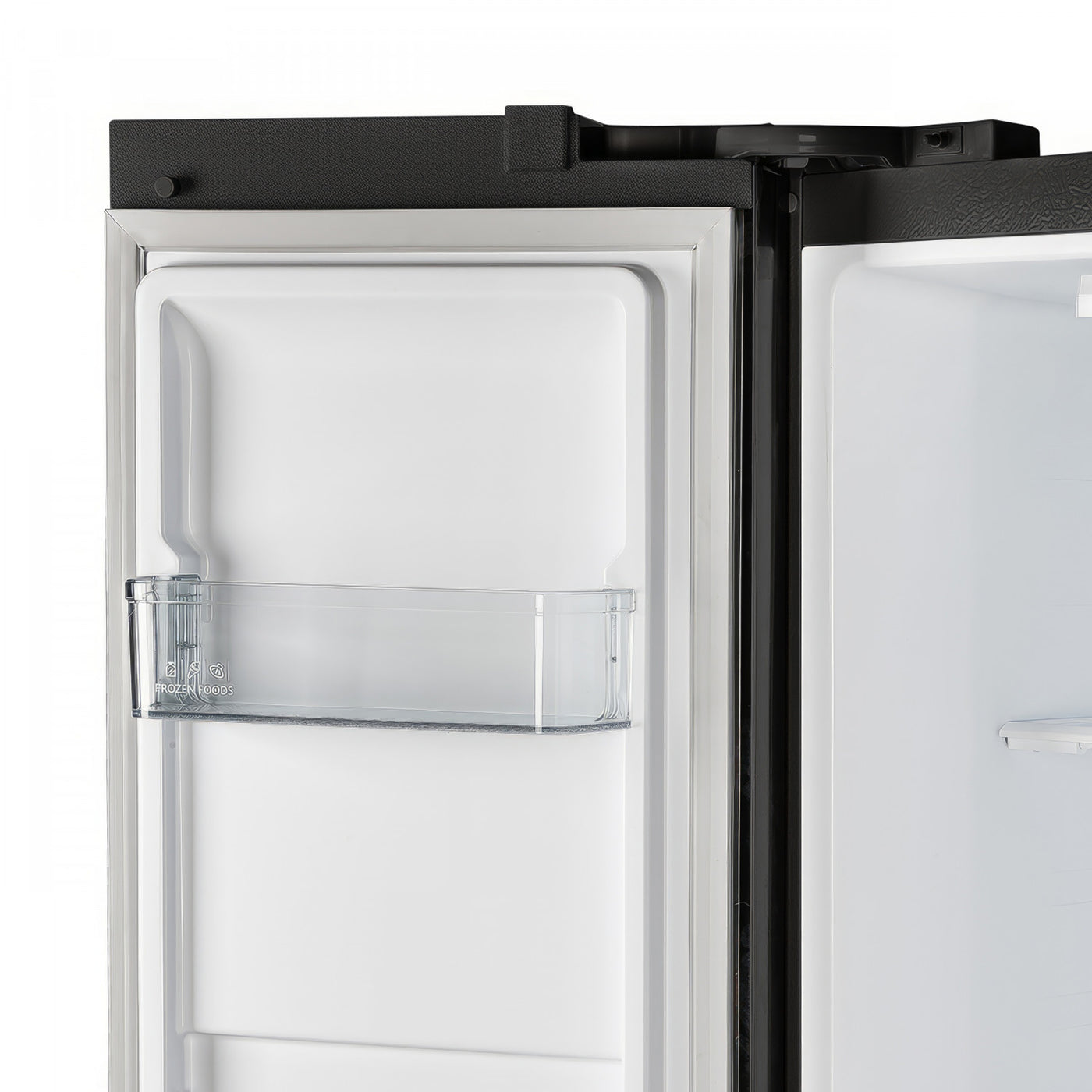 Forno Salerno 33" Black Freestanding Side-by-side Refrigerator (15.6 Cu. Ft.) - FFRBI1805-33BLK