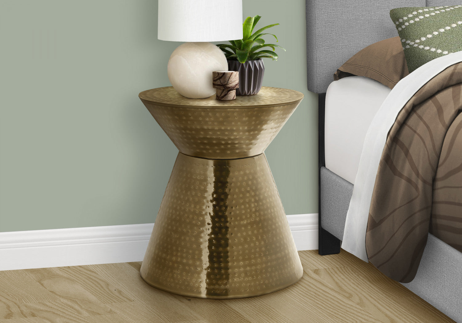 Lumi Side Table - Gold