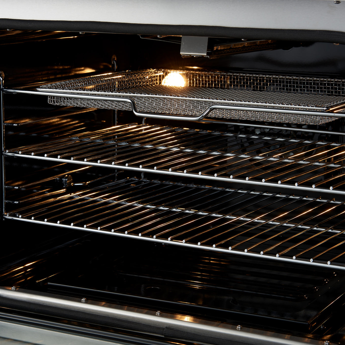 Forno Giovanni 30" Black Freestanding Gas Range (4.32 Cu. Ft.) - FFSGS6274-30BLK