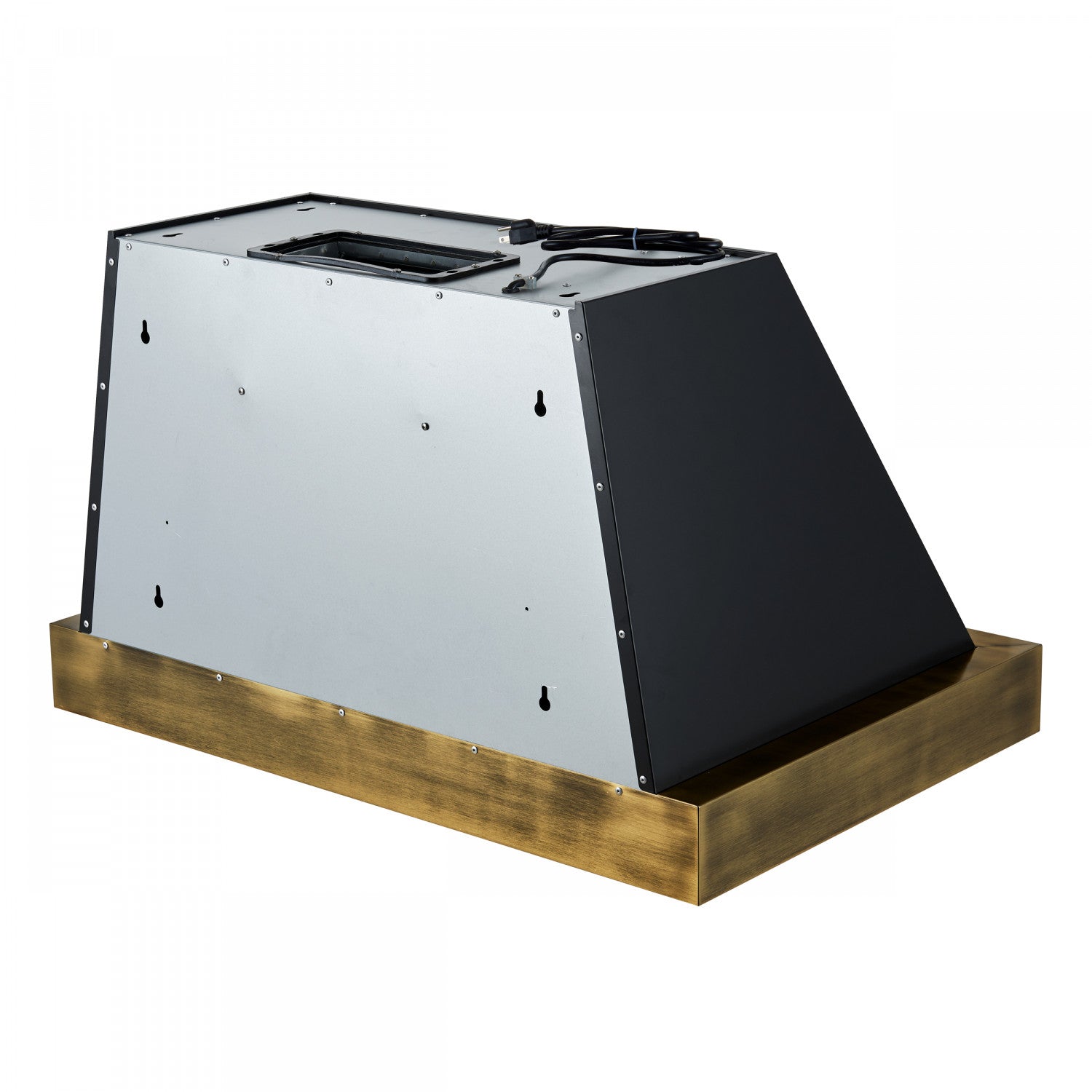 Forno Vittorio Black 36" 600 CFM Wall Mounted Range Hood - FRHWM5078-36BLK