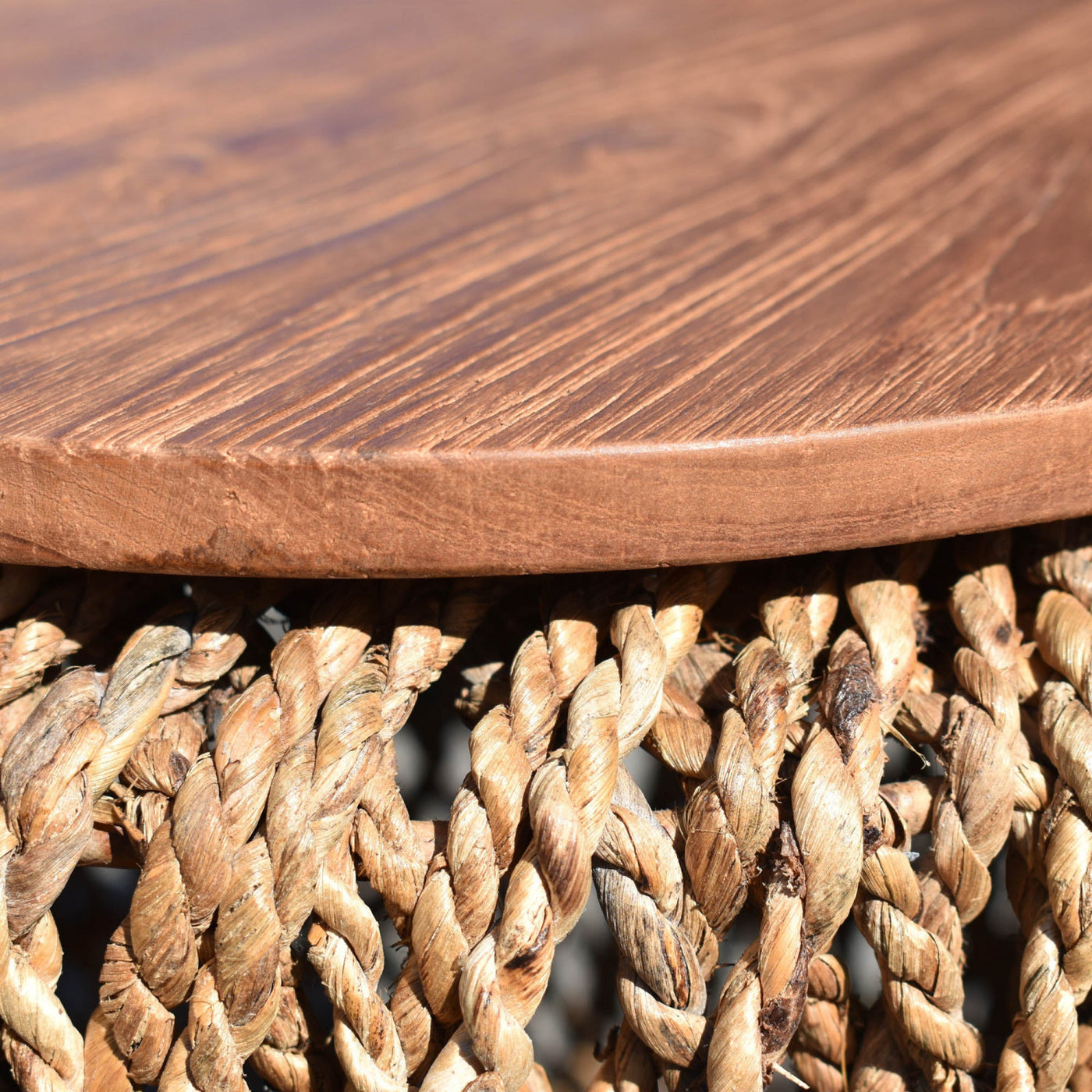 Bayan Knut Large Side Table - Brown