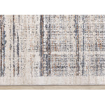 Sadie Casual Contemporary Area Rug - Grey Beige - 5' X 8'