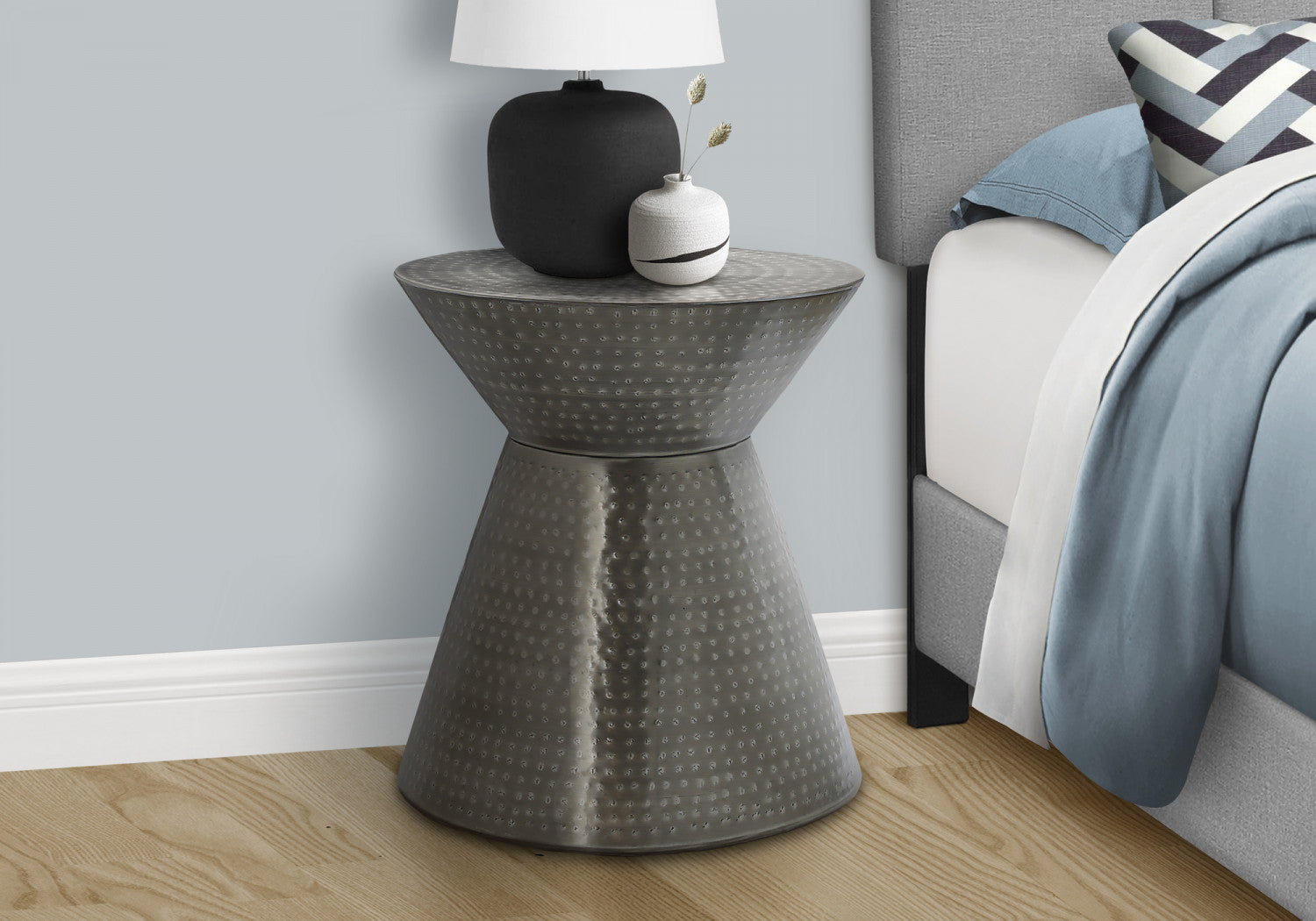Lumi Side Table - Silver