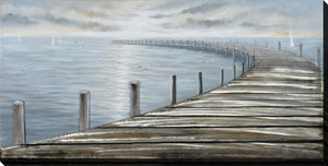 Around The Dock Wall Art - 30 X 59