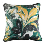 Garden Party Outdoor Decorative Accent Cushion - Emerald, Palm Beach