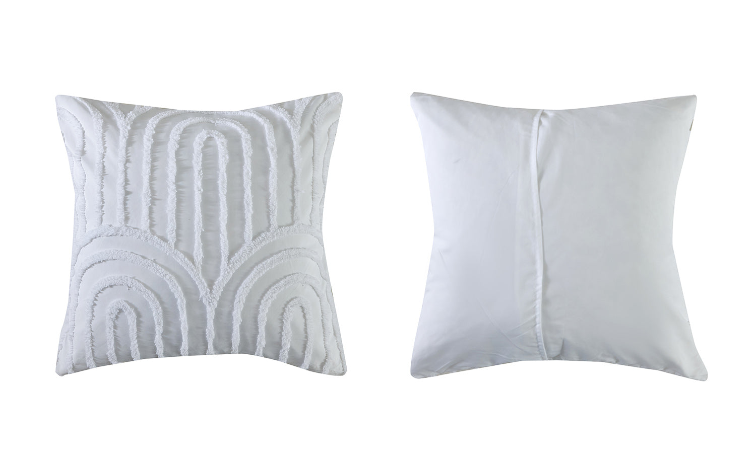Rustic Charm 5-Piece Queen Comforter Set - White
