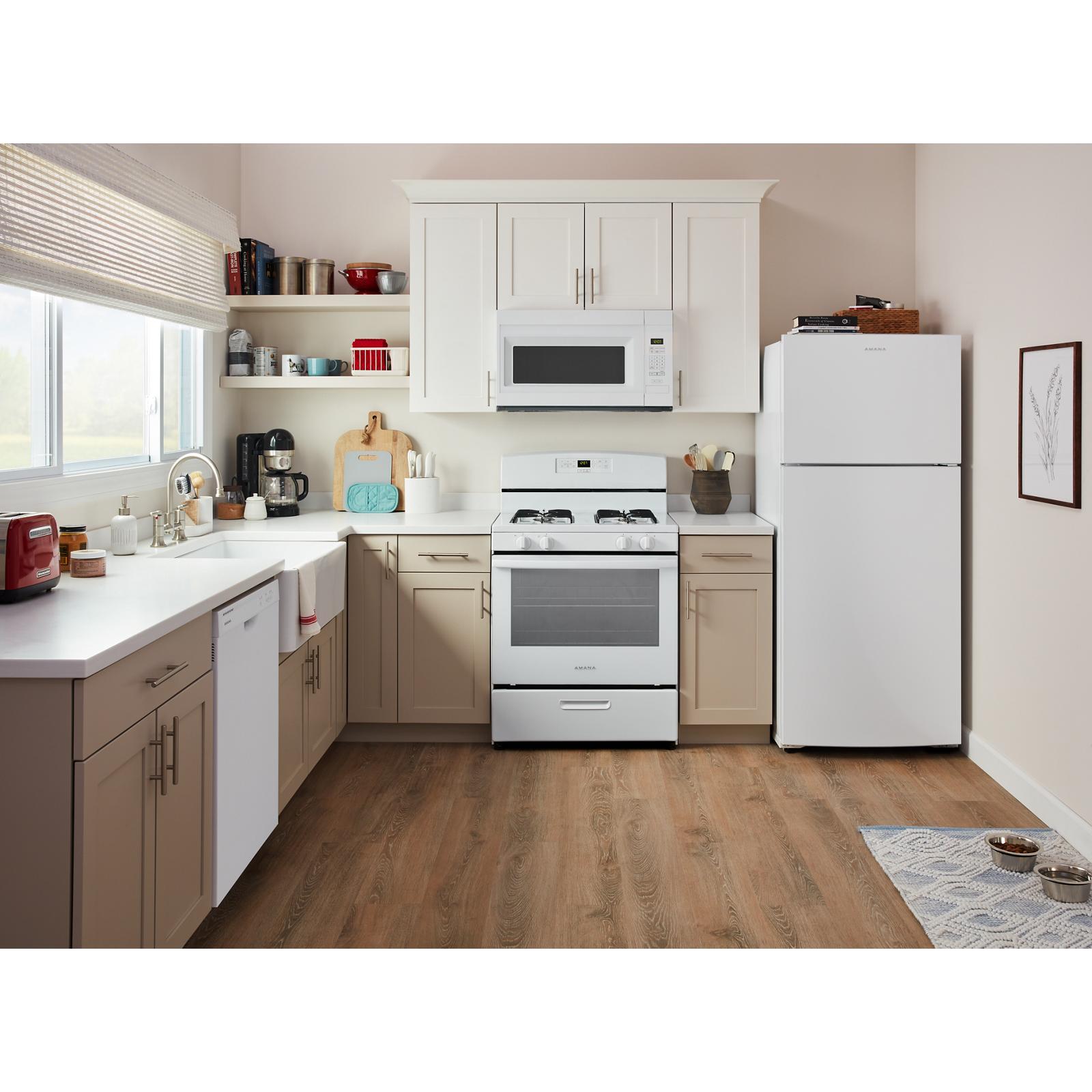 Amana 30" 19.3 Cu. Ft. White Top-Freezer Refrigerator - ARTX2419SW
