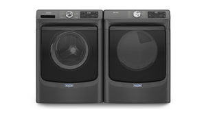 Maytag Volcano Black Front-Load Washer (5.2 cu. ft.) & Gas Dryer (7.3 cu. ft.) - MHW5630MBK/MGD6630MBK