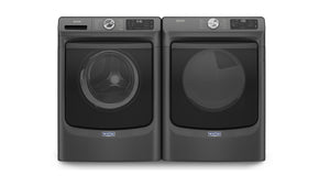 Maytag Volcano Black Front-Load Washer (5.5 cu. ft.) & Gas Dryer (7.3 cu. ft.) - MHW6630MBK/MGD5630MBK