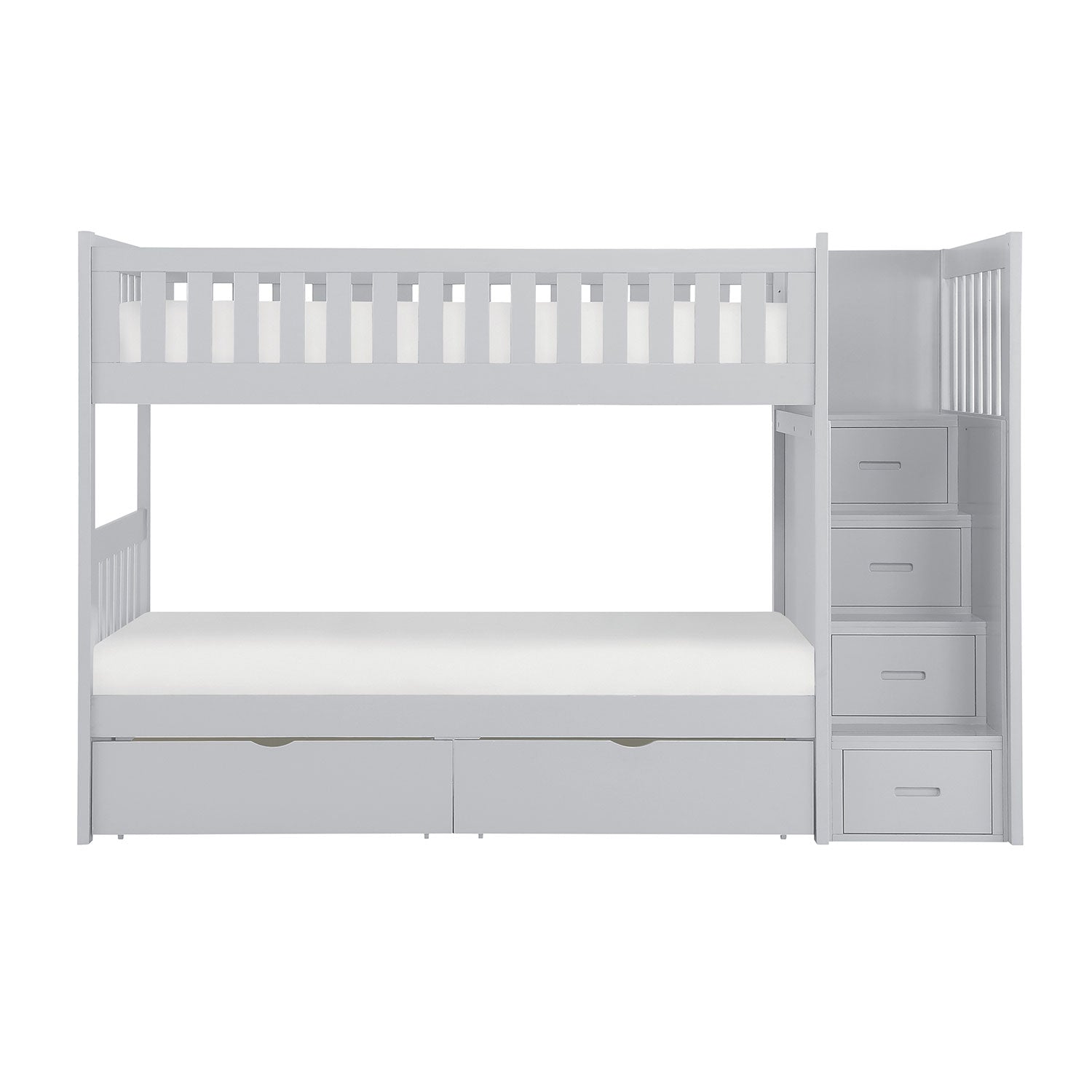 Noelle Bunk Bed Pair of Storage Drawers- Grey